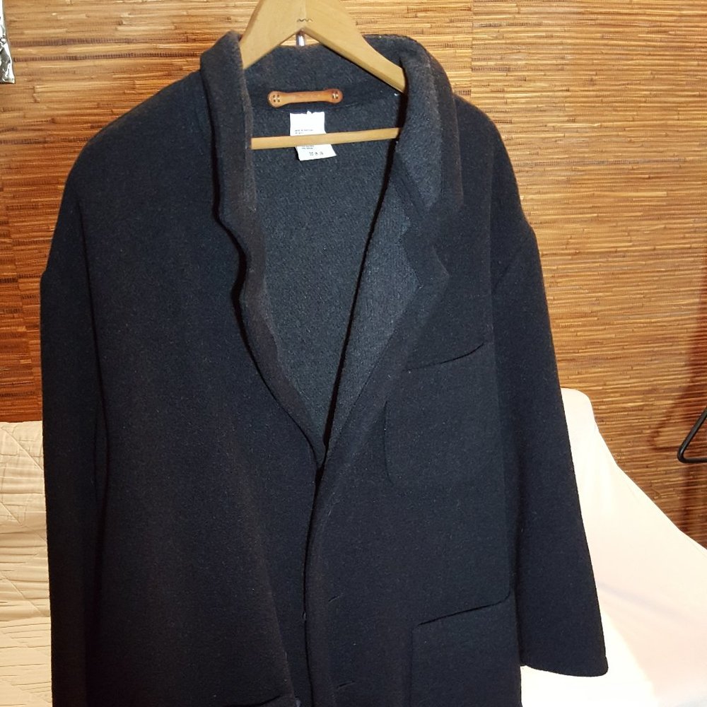 Matinicue Grey Wool Coat